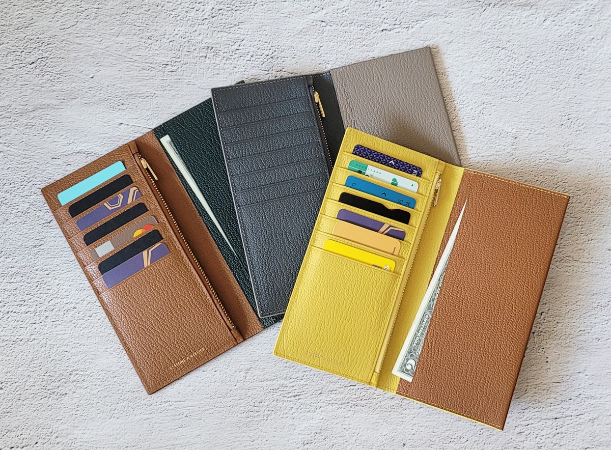 Ready to Ship/Lifetime Wallet] Authentic Luxury Leather