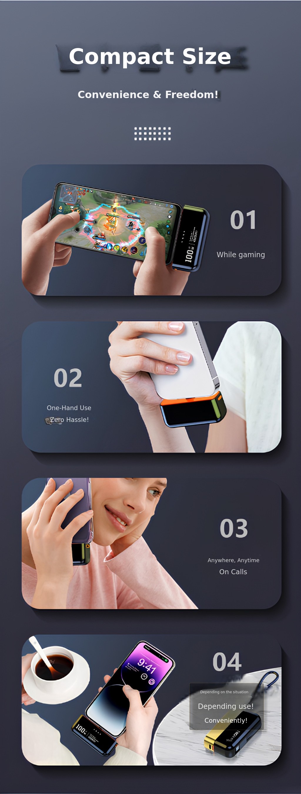 [Split in Two?] 10000mAh Fast Charging Power Bank with Docking Design ...