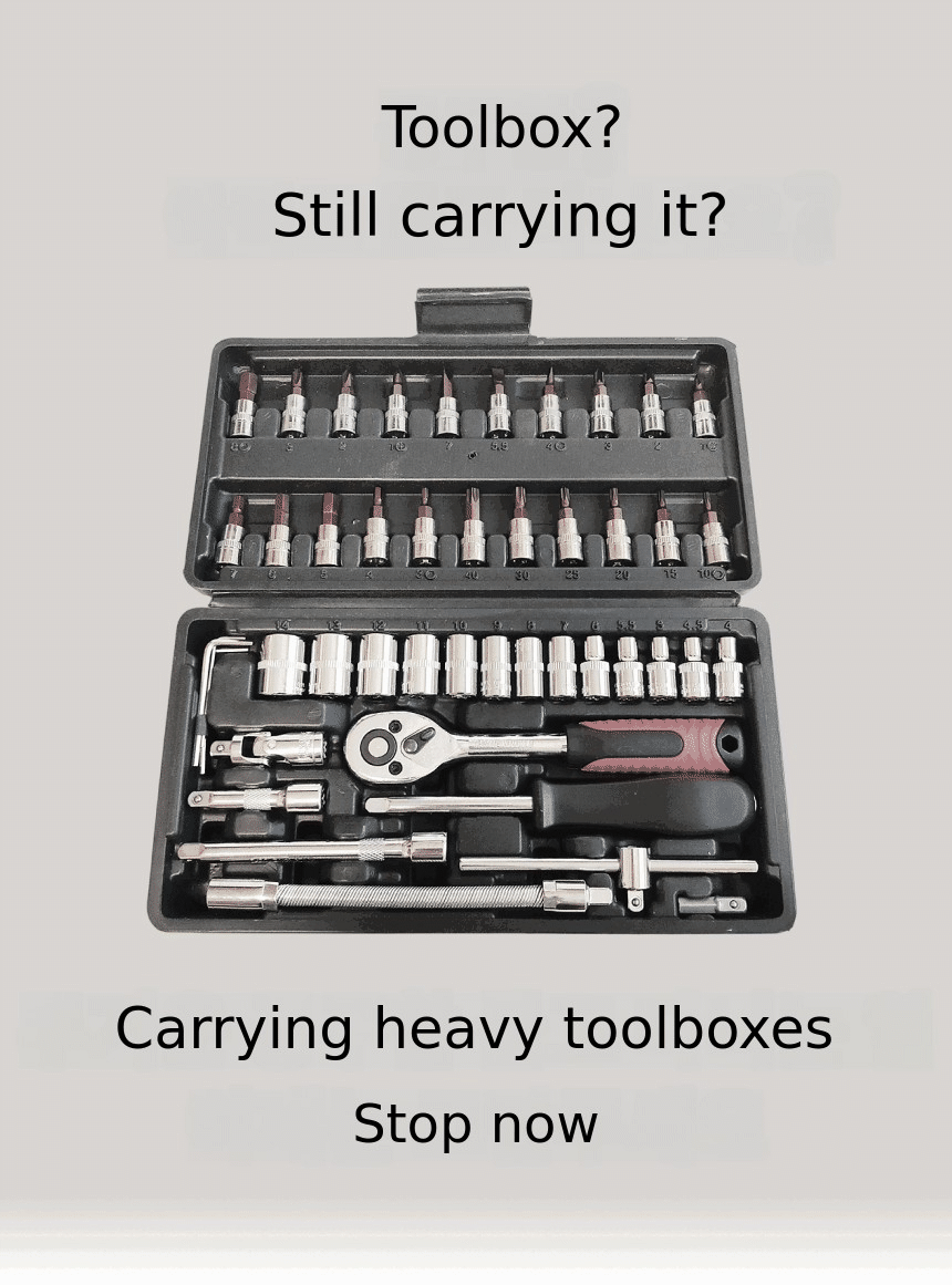 [Over $40K Sold] Still Carrying a Toolbox? Compact 22-Function Genuine ...