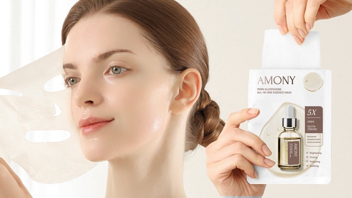 All-in-One Care│Amoni PDRN Glutathione Essence Mask