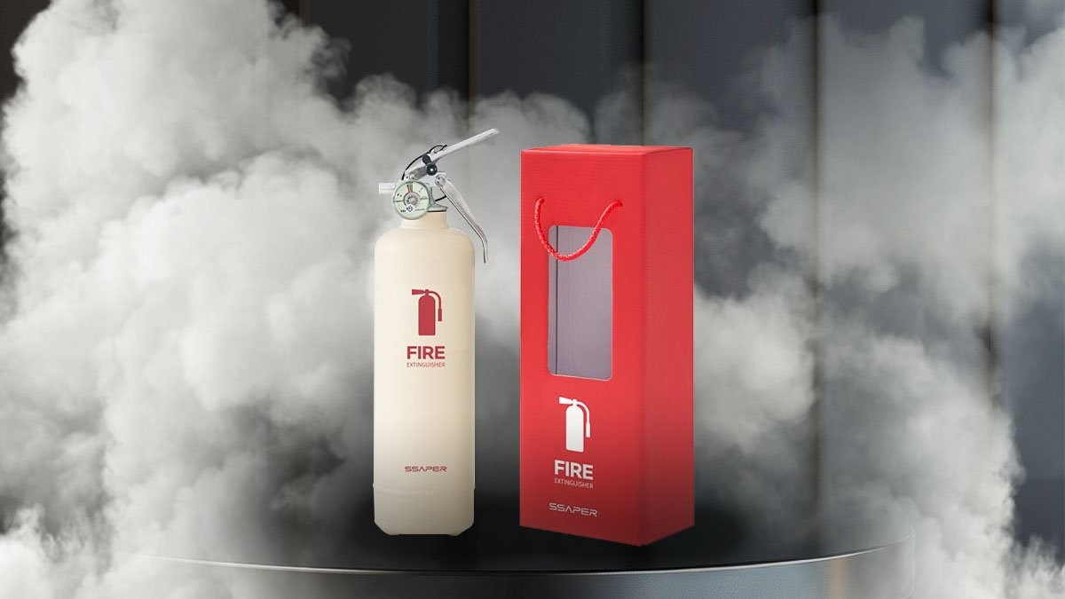 [Made in Korea/Car Fire Extinguisher Installation Required] Powerful 1kg Emergency Fire Extinguisher
