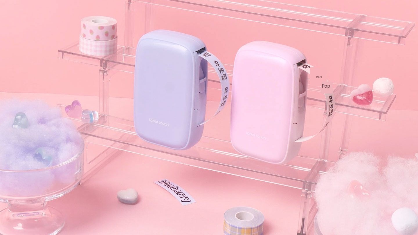 [Label Printer] USB-C Charging Unlimited Name Stickers with One App Compact Size