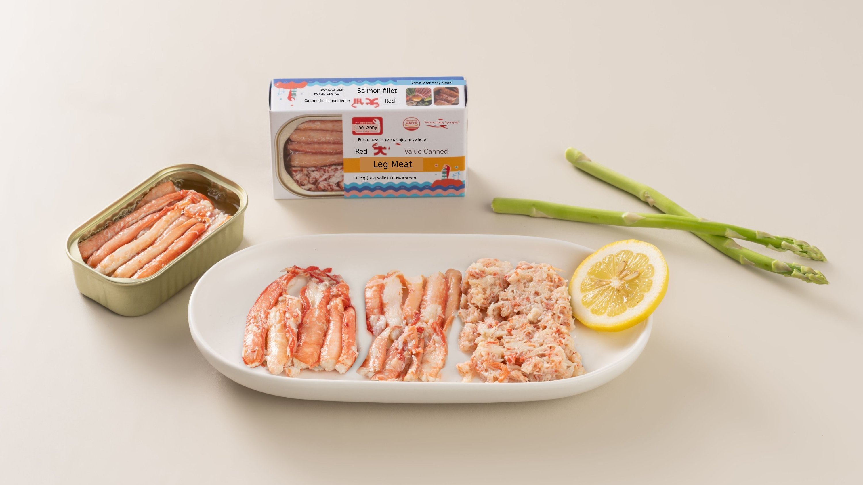 Red Snow Crab from Korea Now in a Can! Taste East Coast’s Fresh Crab Legs Anytime