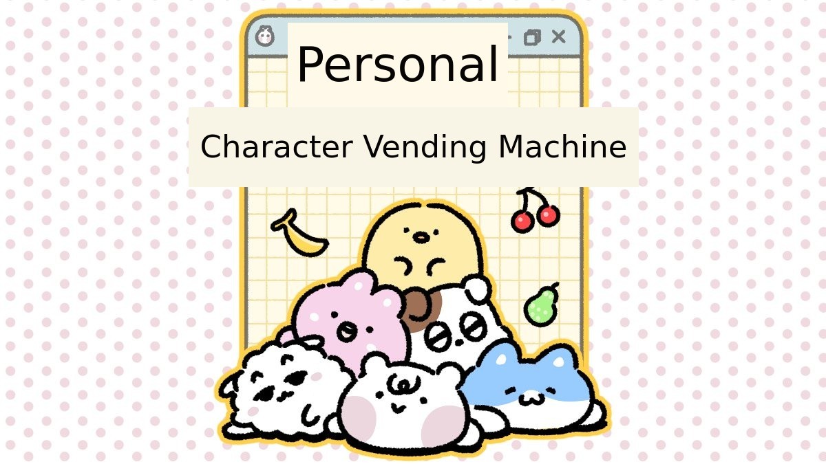Create your own revenue-generating character in just 3 clicks! [Personal Character Generator]
