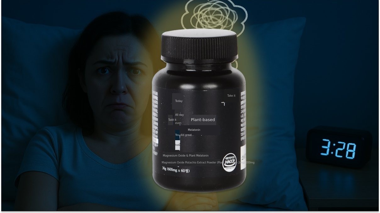 Secret to 10 Years of Sleeplessness: 100% Plant-Based Melatonin & Magnesium