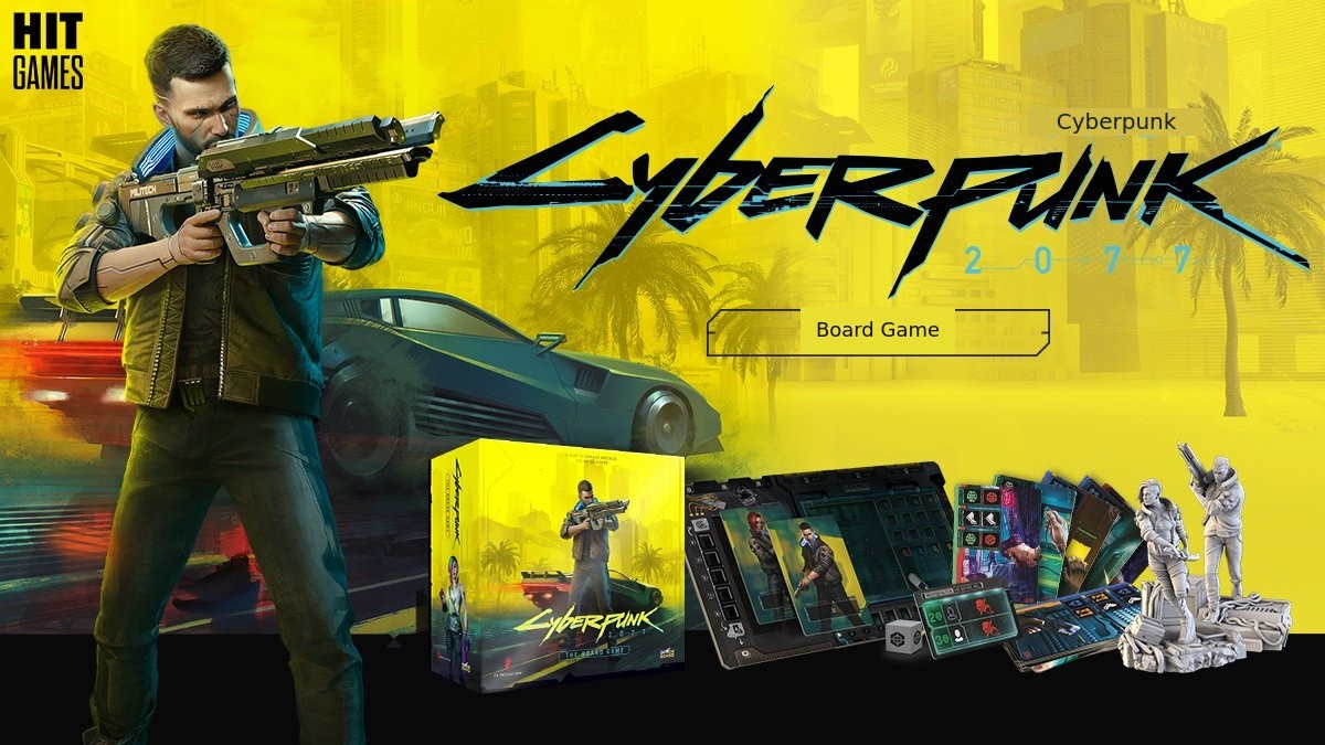 [Global Exclusive Release for 1.35 Billion] Cyberpunk 2077 Board Game Lands in Korea!
