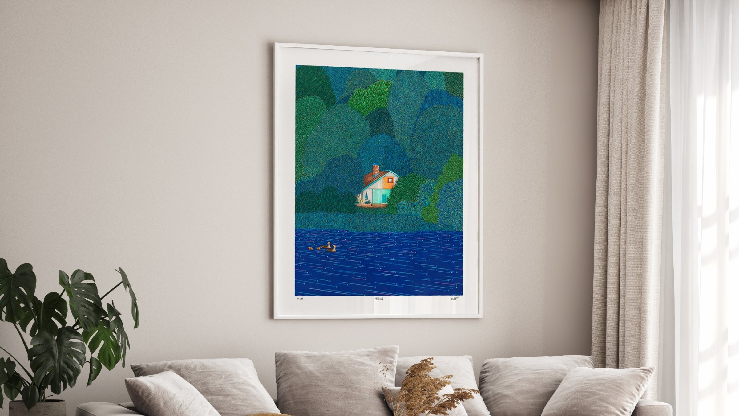 [Custom Order] "The House of the Heart" by Lee Bo-yoon—a work filled with happiness and comfort!