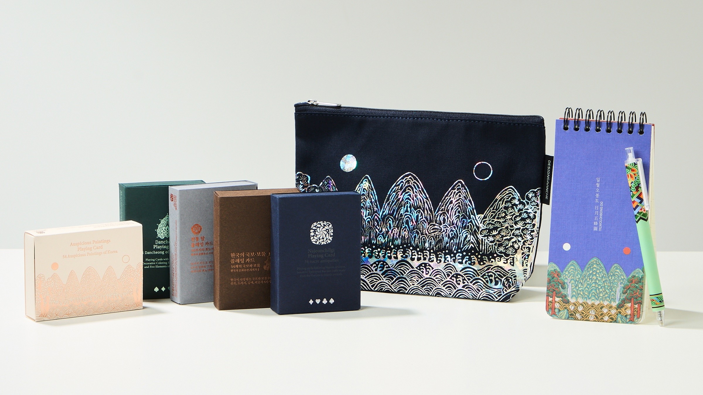 [Mini Museum in Your Hand] Korean Cultural Heritage Series Poker Cards (5 types)