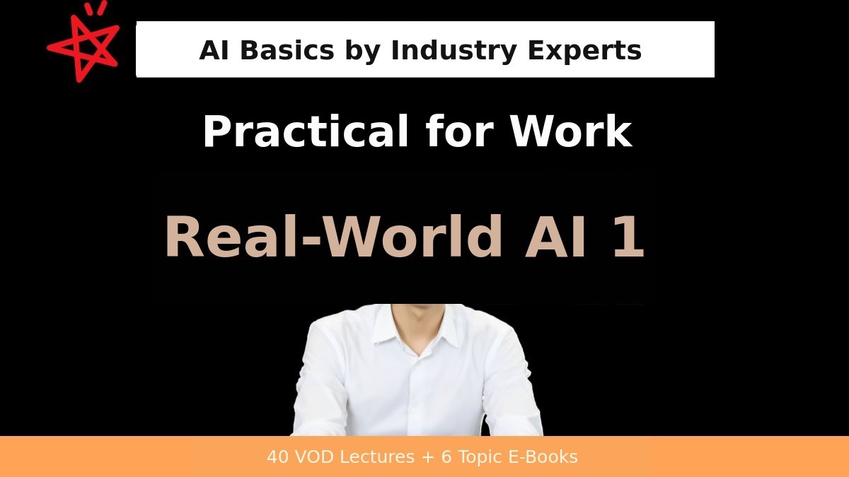 AI practical lectures from industry professionals—please stop with the empty talk!