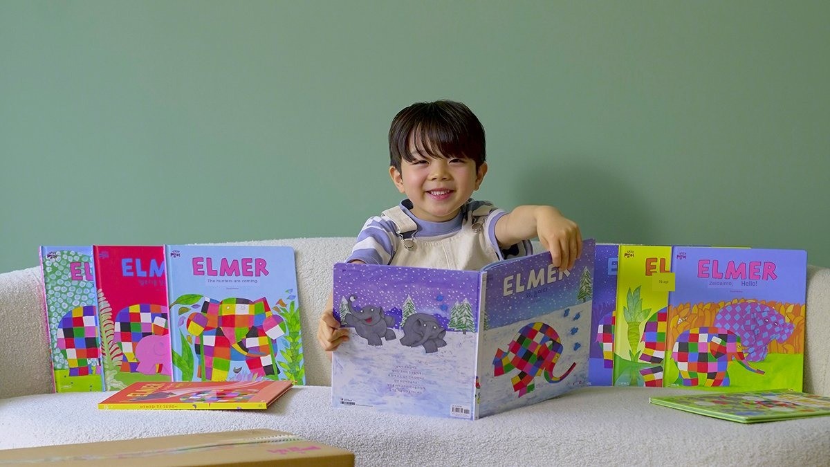 [Great Books] Global bestseller in 60 countries, "Colorful Elmer," now available in its complete edition.