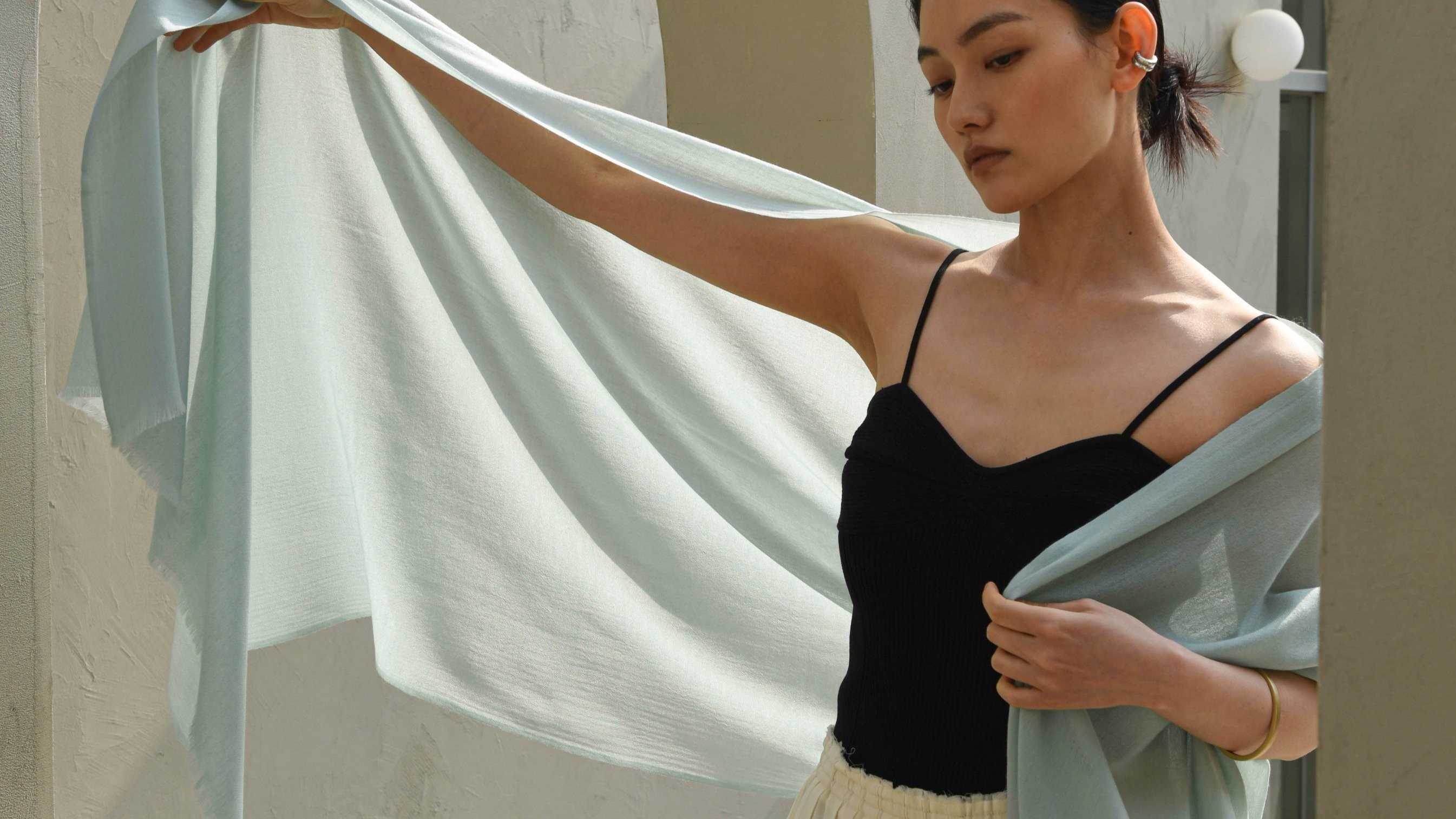 [Encore] More precious than cashmere pashmina—air-light and soft warmth.