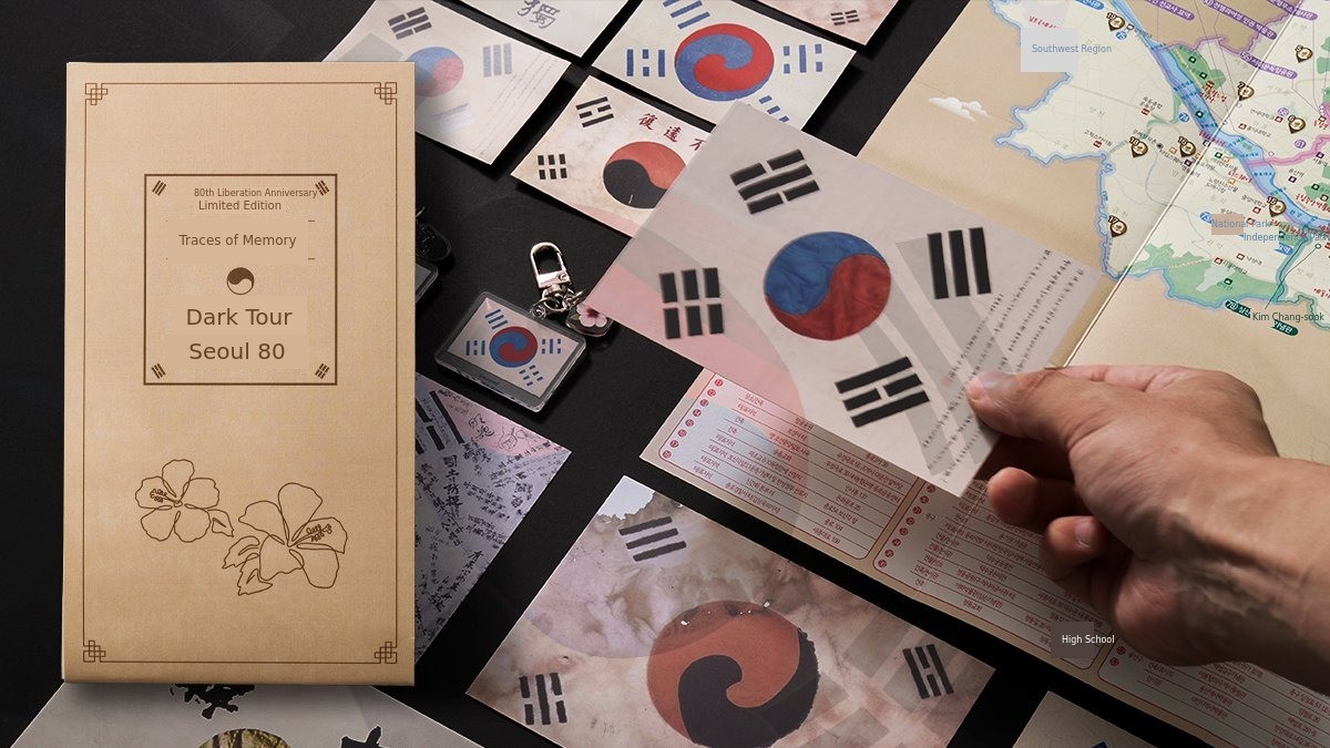 Seoul Dark Tour 80 Map: Walking Through History