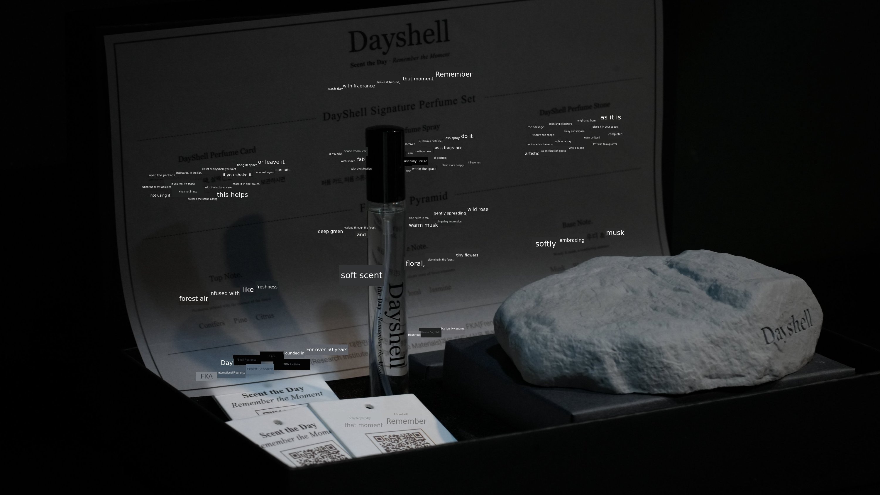 Bring the scent of Silla Hotel to your home for just 30000 won: Perfume Stone + Spray + Card Set