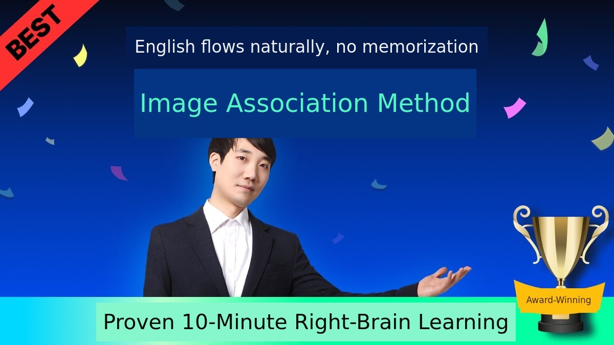 [Cumulative 800 Million] English That Stuck Even After Memorizing? Revealing the Secret to 7x Faster Speech Flow Through Pictures