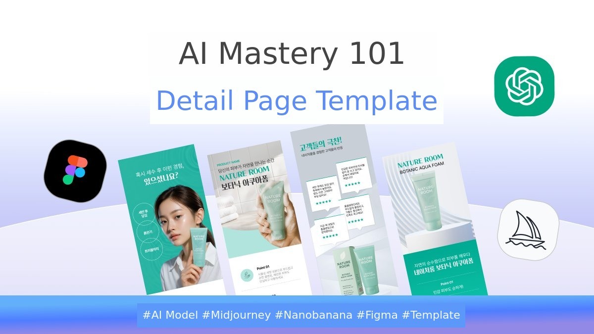 [AIxTemplate] Lifetime Worry-Free Outsourcing: 3rd Round of Detailed Page Templates!