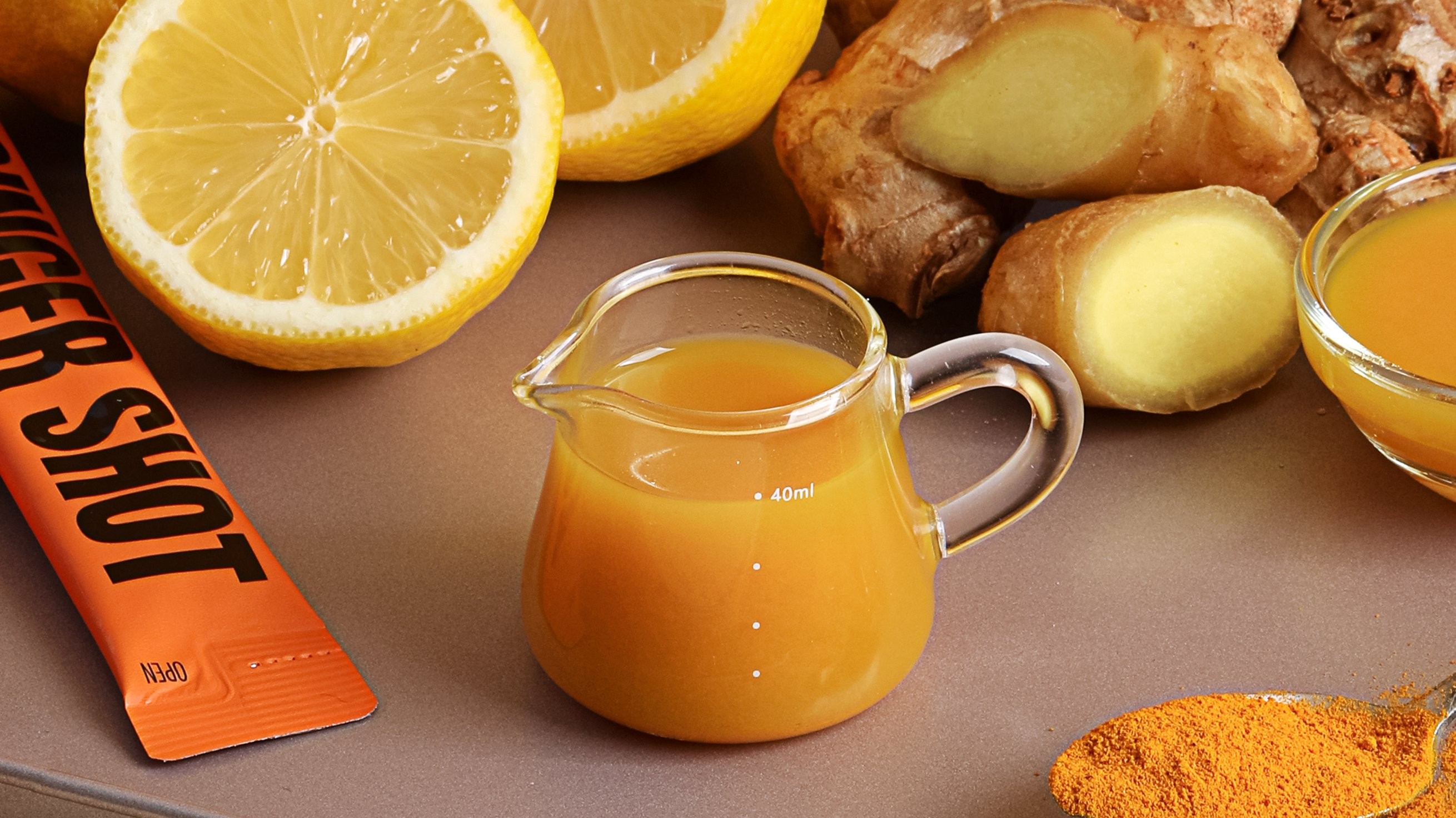 One shot on an empty stomach right after waking up! Hollywood’s secret to youthful glow the Cleanse Ginger Shot