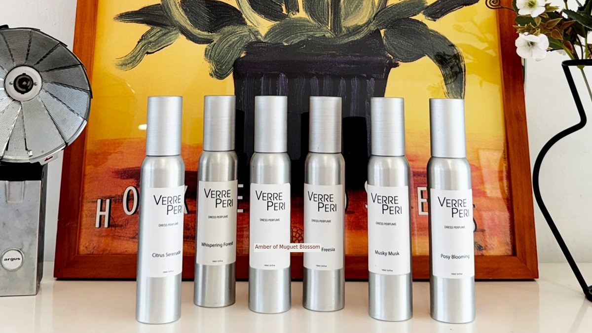 Wear your scent like a dress. A true perfume with insanely lasting fragrance for your clothes