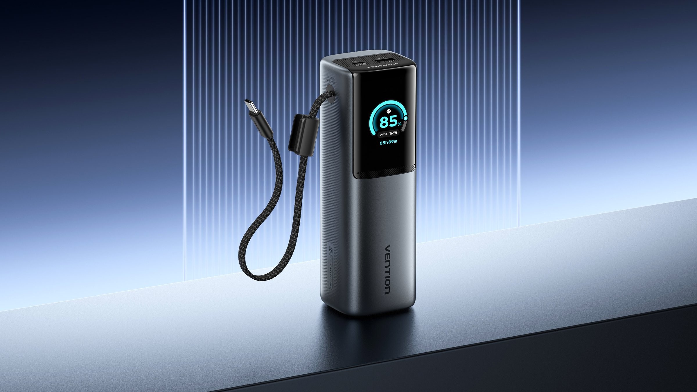 Unstoppable Power Anytime Anywhere! Vention 27000mAh Power Bank