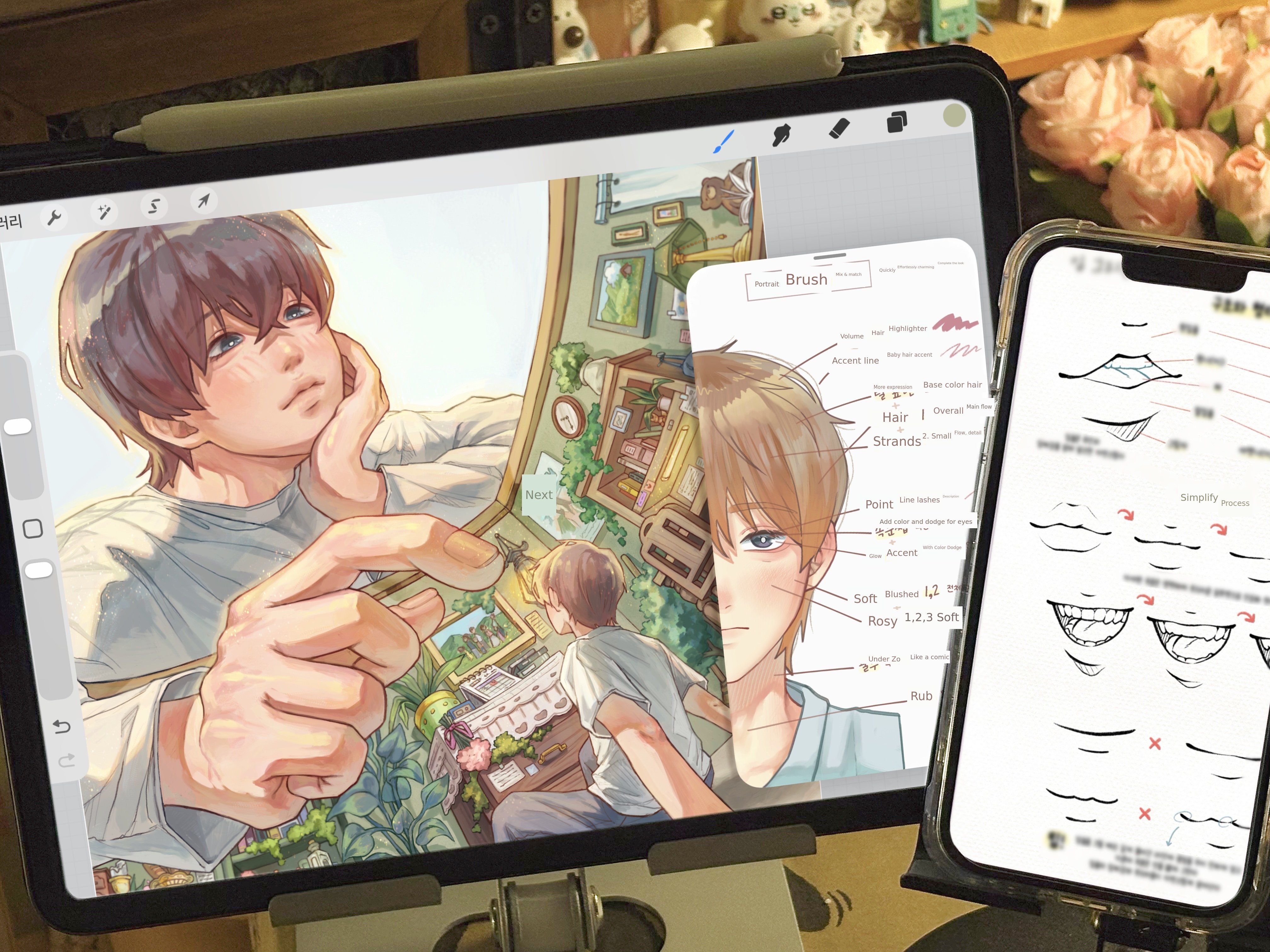 Brushes 167 types and 137-page figure drawing guidebook—all-in-one encore!