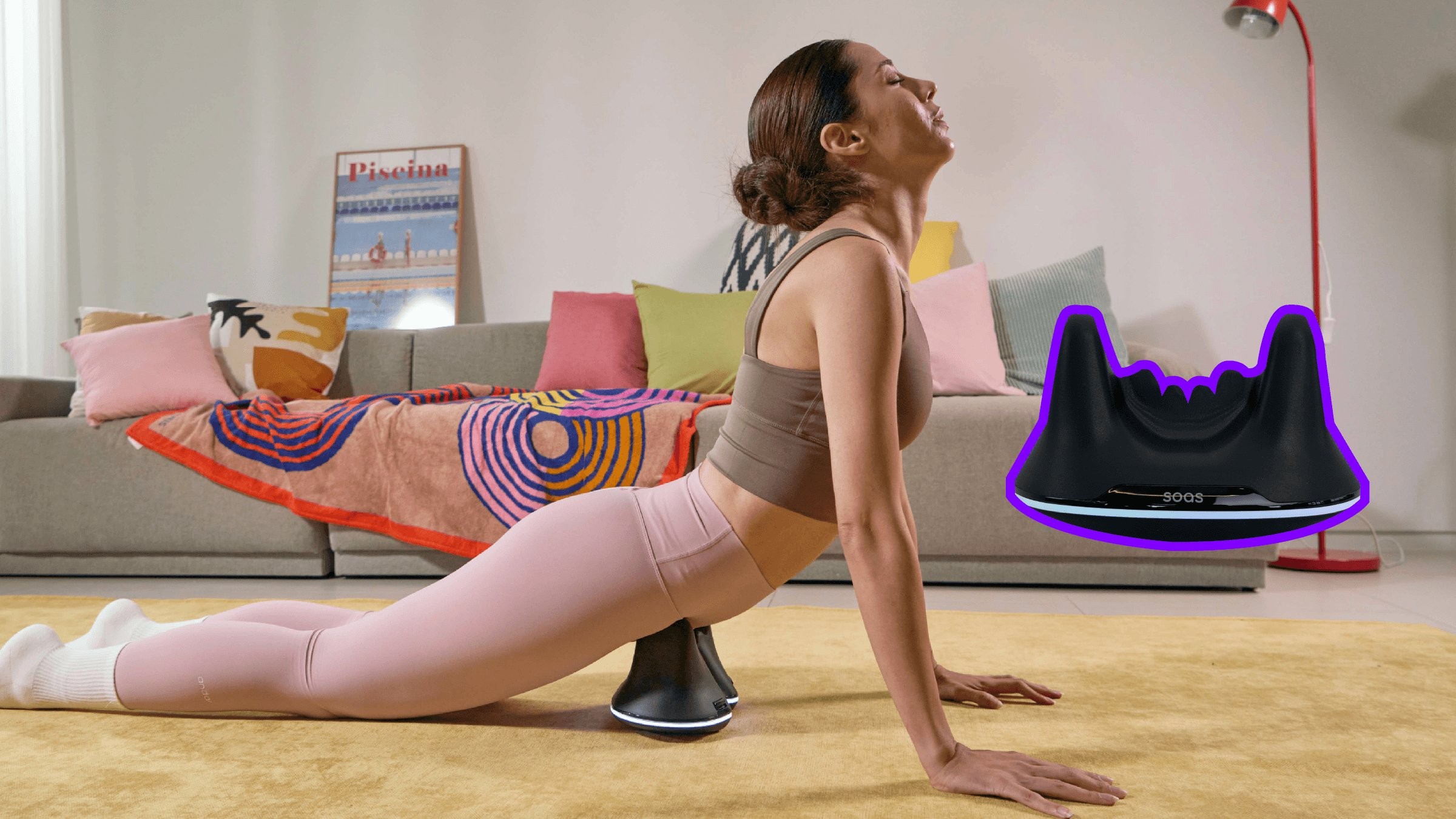 Heat and vibration melt away belly fat! Soas Pro Belly Fat Eraser by SOAS