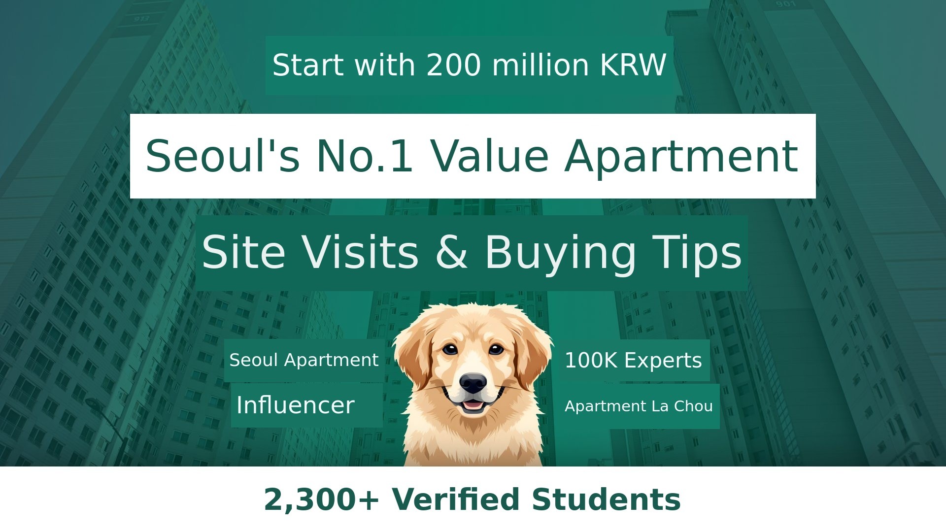 [Over 2300 Participants] Affordable Seoul Homeownership for Middle-Income and Modest Earners
