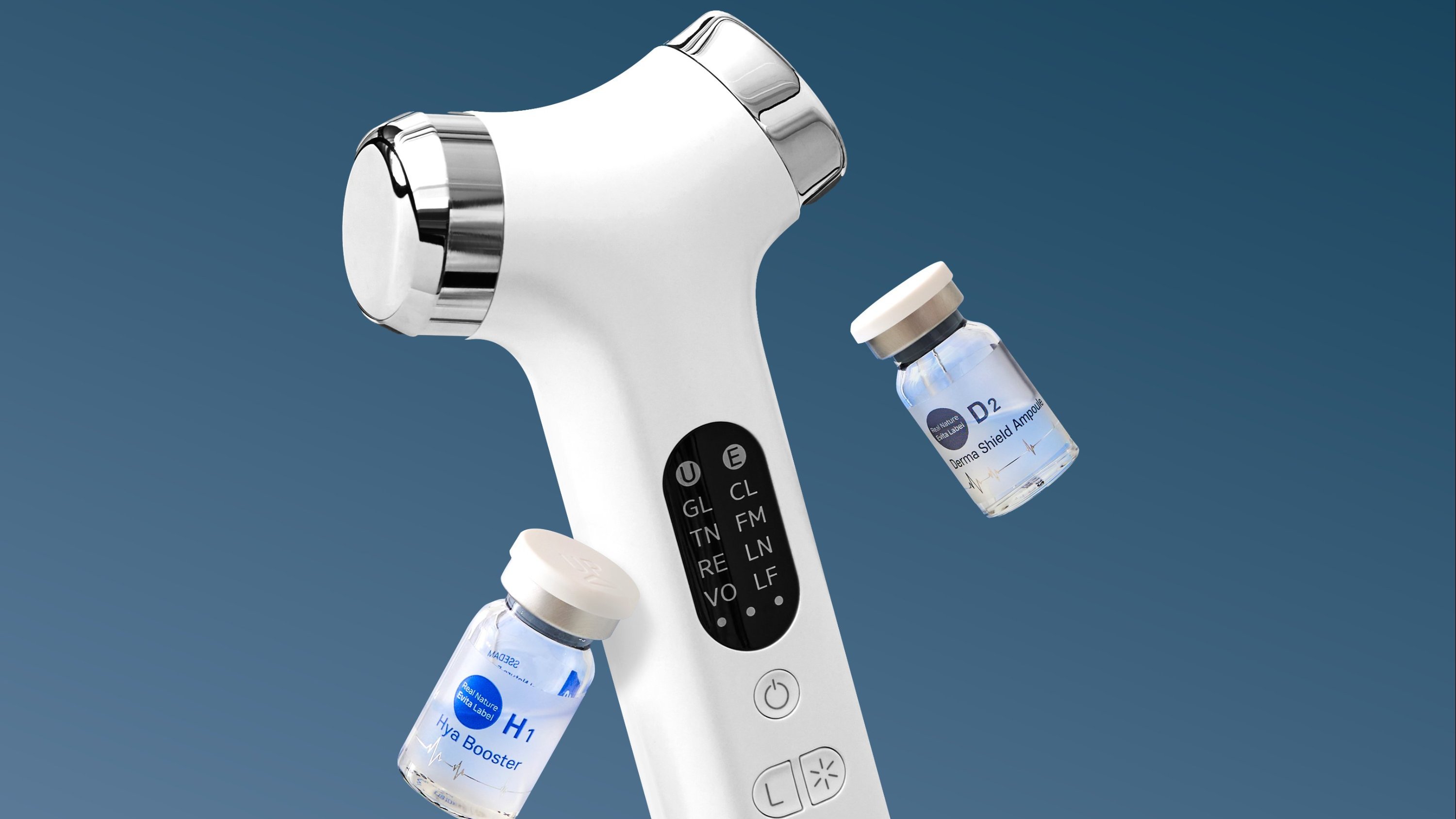 [World’s Only 25MHz] 12in1 AI with Droplet Ultrasound Pulse & LED