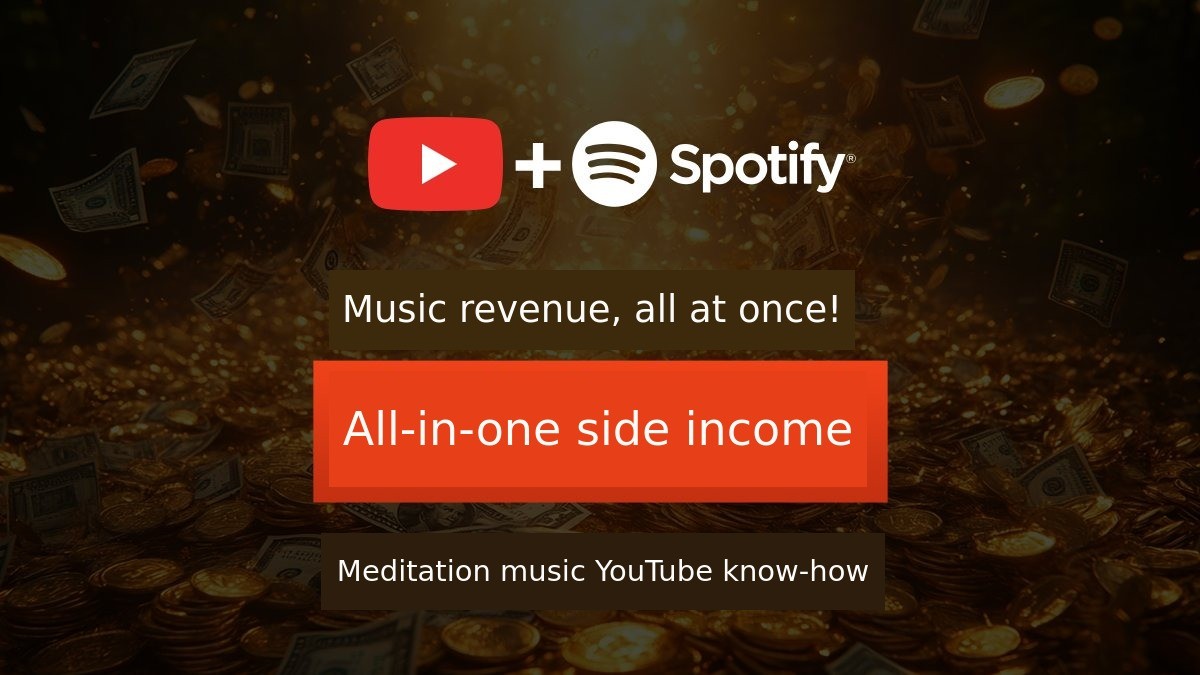 [All-in-One Side Income] Master Meditation Music YouTube & Earn Streaming Royalties