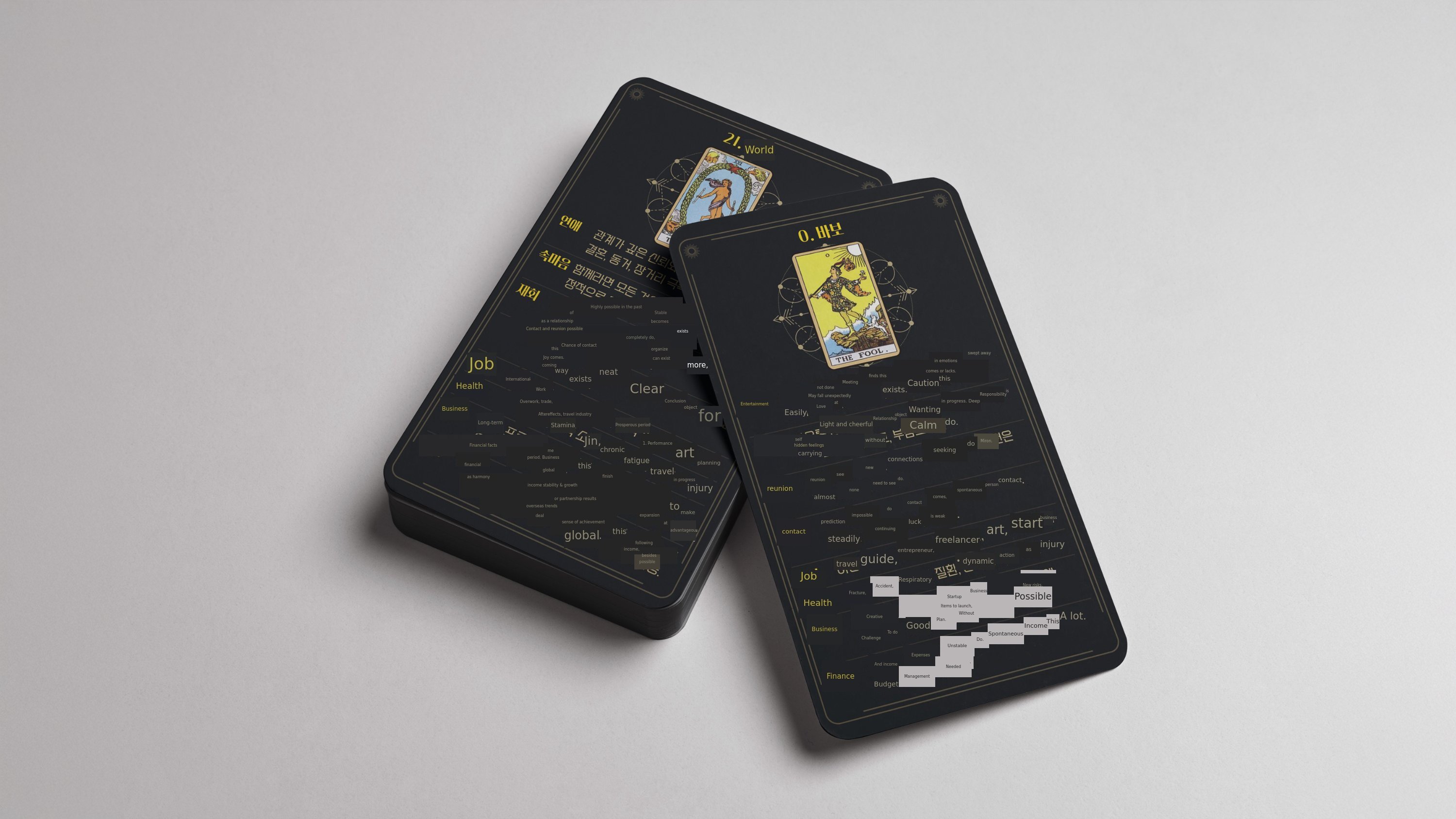 <Instant Tarot> Reading done in 1 second! No guidebook needed