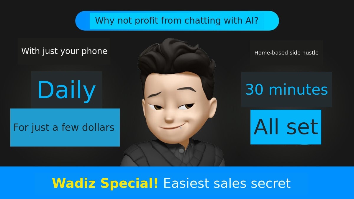 Start your AI home business with just a phone! Complete it in 30 minutes of daily chat!