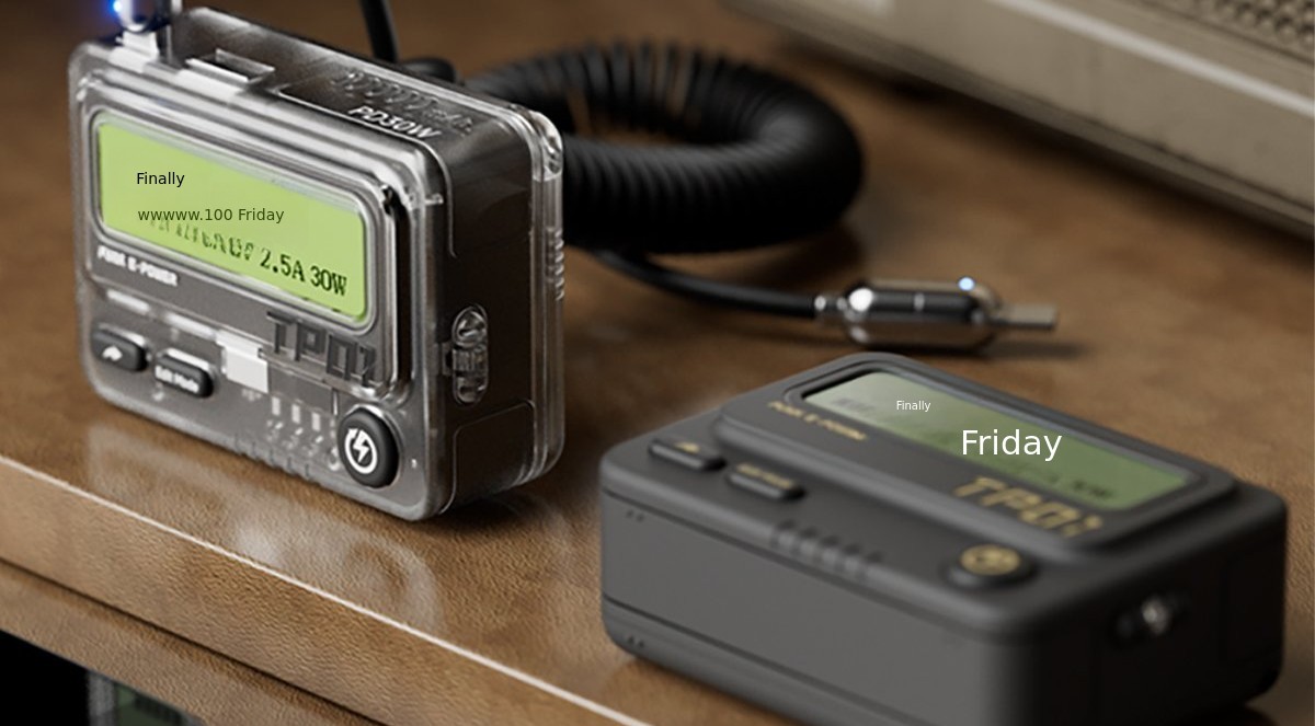 [Korean Beep] 30W PD Beep Power Bank for Messaging on the Go