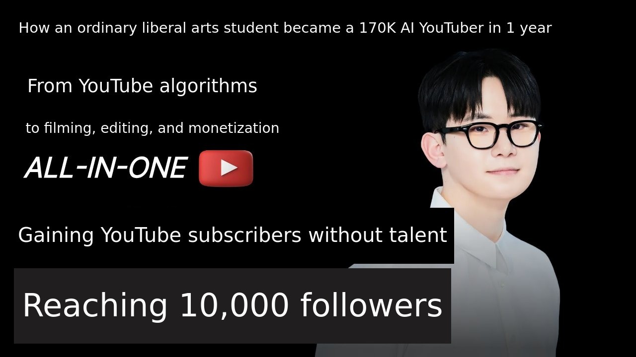 How to Reach 10K YouTube Subscribers Without Talent