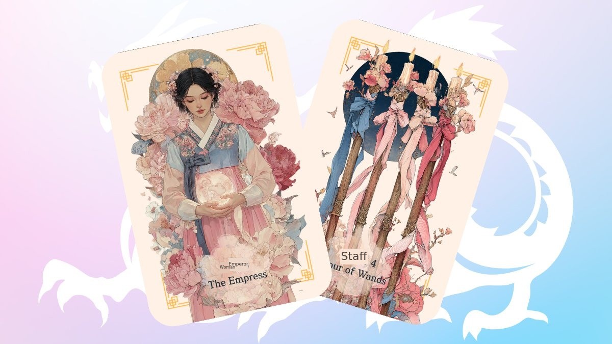 Universal Korean-Style Tarot Cards Samgyeong