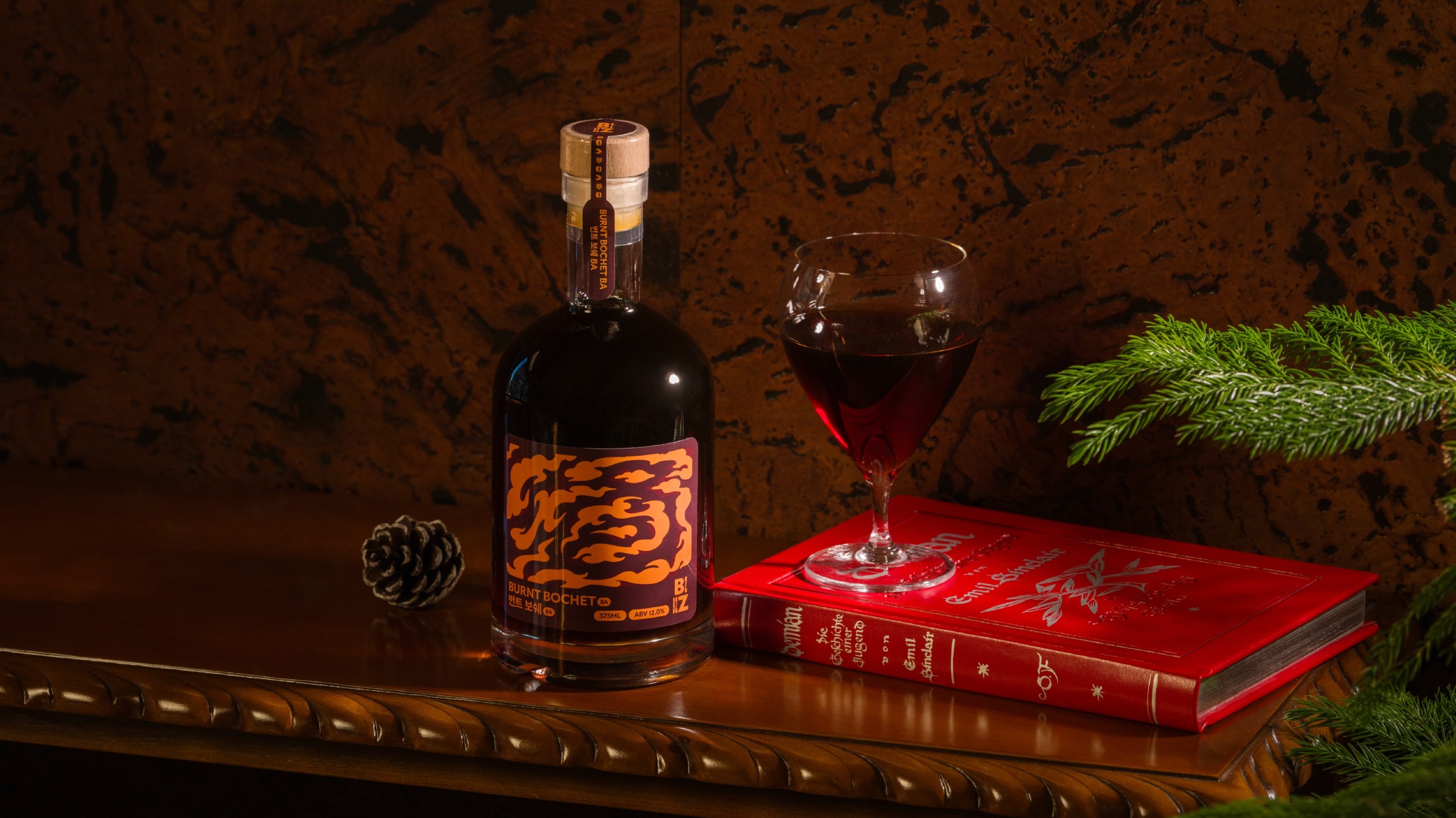 12 Months Aged in Whiskey Barrels Rich Caramelized Honey Notes with Deep Sweetness