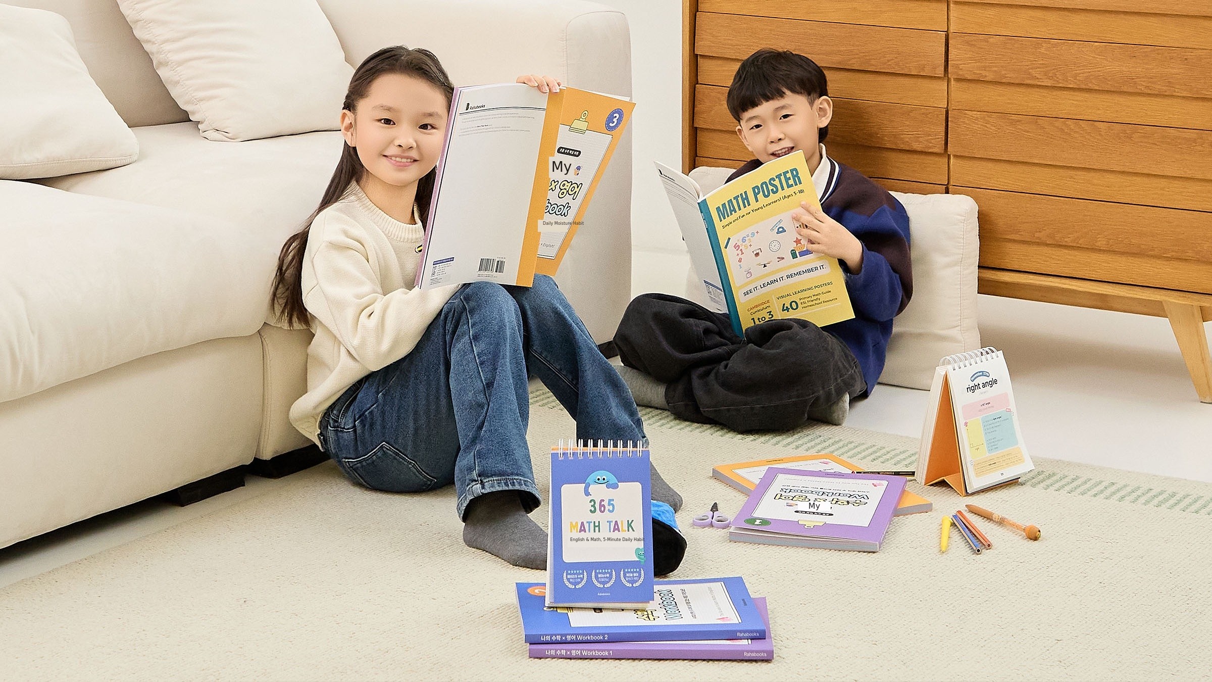 Master Math & English in Just 10 Minutes a Day with LahaBooks Self-Study Kit