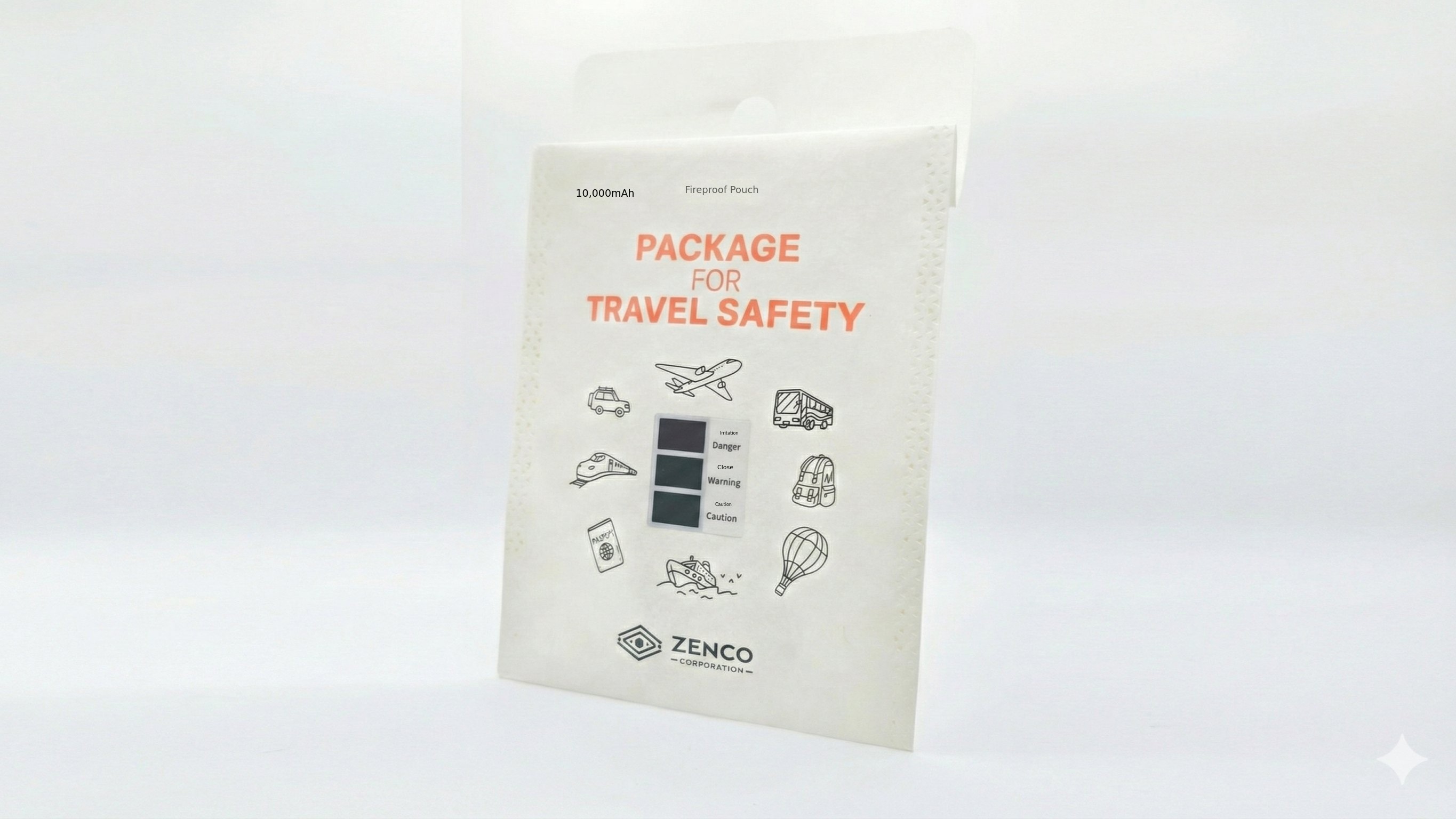 Certified Domestic Production! Fire-Safe Battery Blocking Bag
