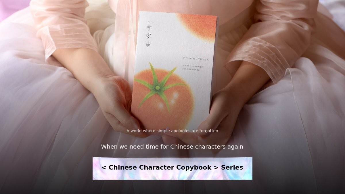 [7000 Encore Copies/ Literacy] My Personal Classic Chinese Character Calligraphy Journal One Character a Day