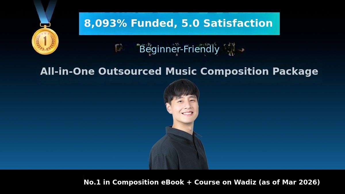 [8093% Revised Edition] All-in-One Outsourced Music Composer Debut Package