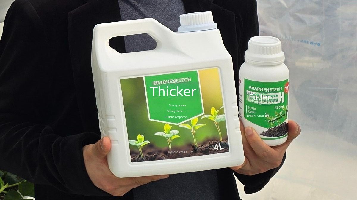 10nm Graphene Fertilizer Dazalker: Loved by 30 Years of Master Growers