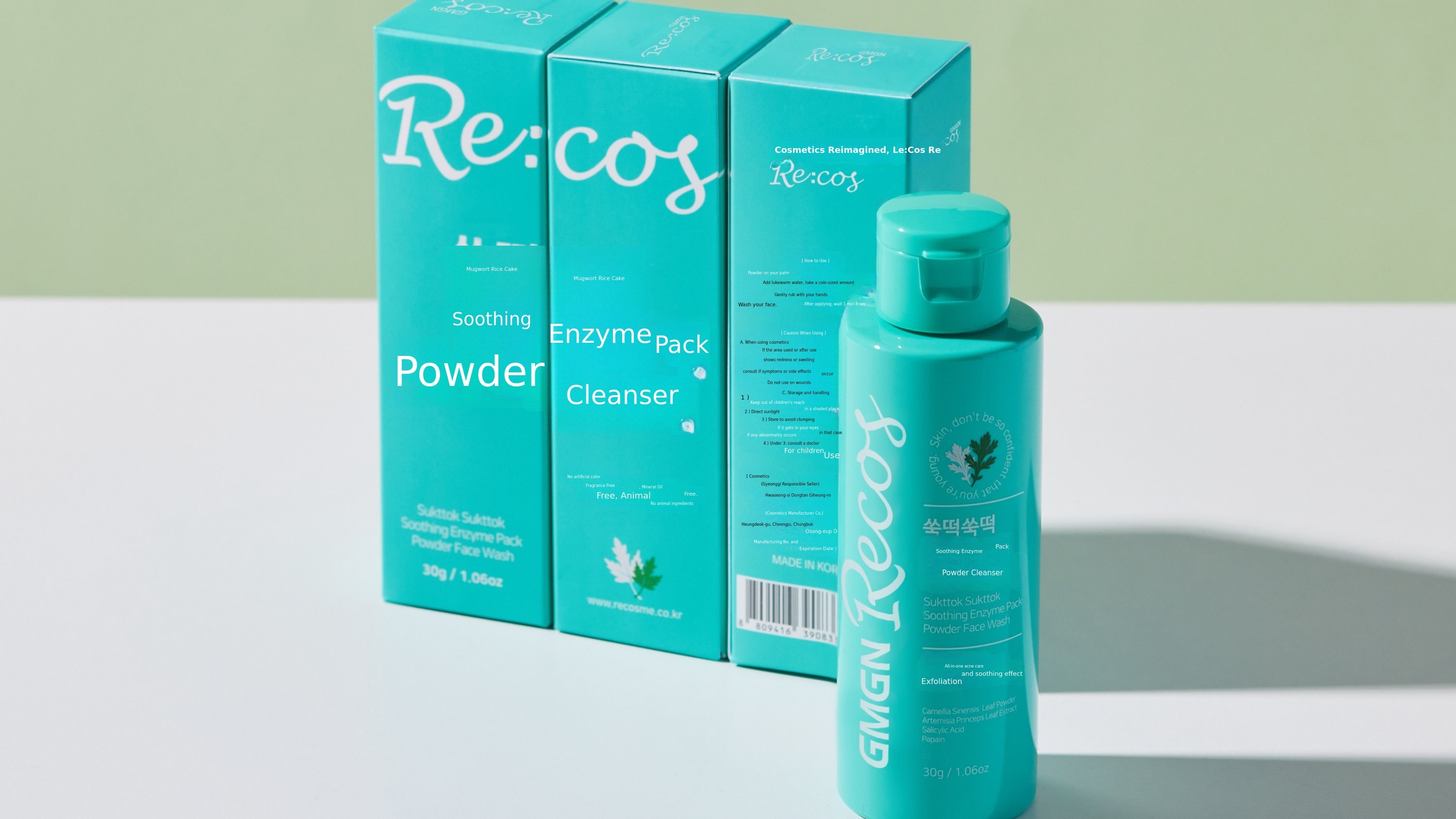 Soothing +37% Green Tea Enzyme Cleanser Redefining Calm-Centered Cleansing