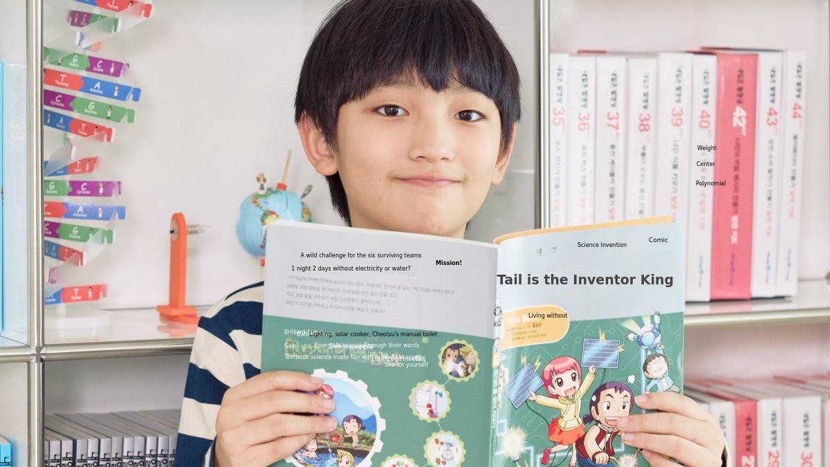 The Only Science Book to Raise Future STEM Leaders: "Tomorrow's Experiment & Science King"