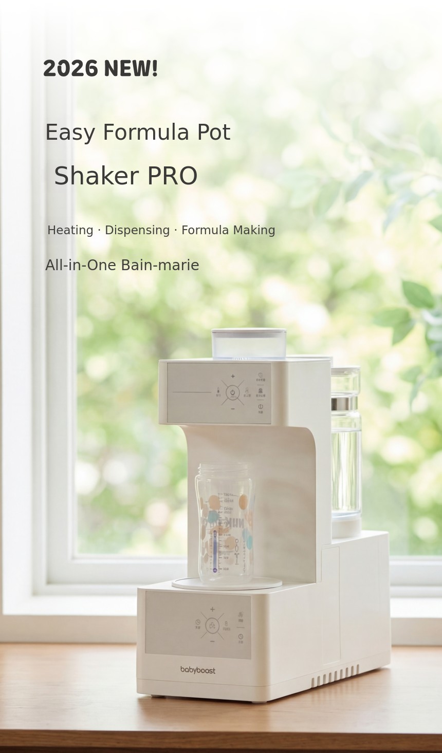 [Auto Dispense + Shaking] Wrist-Friendly Automatic Formula Dispenser by ...