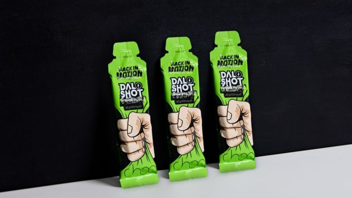 'Dalshot' Energy Gel by Marathon Champion Coach Seokgeun Jeong