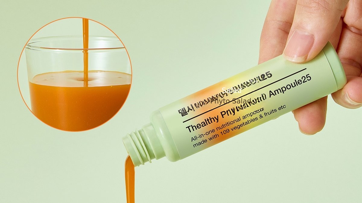 [Concentrated Salad Ampoule] Your 1-Second Veggie Habit 109 Fruits & Veggies in One Bottle!