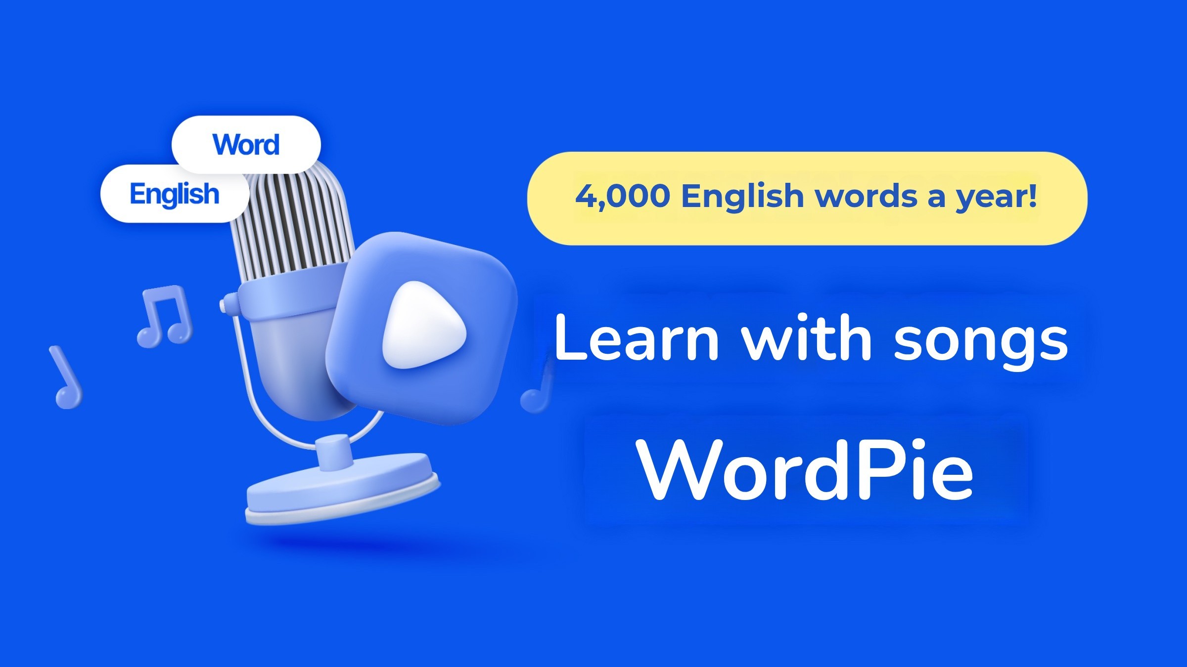 Just 15 minutes a day singing and 4000 English words stick in your mind