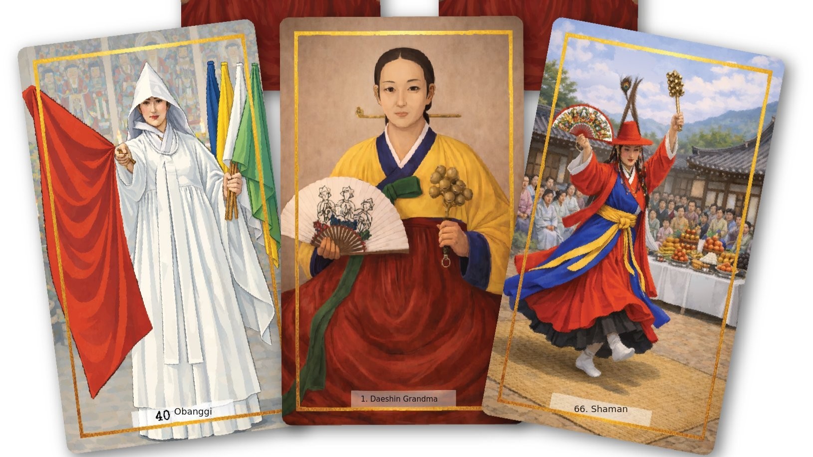 Daesintaro: Tarot Cards Inspired by Korean Shamanism