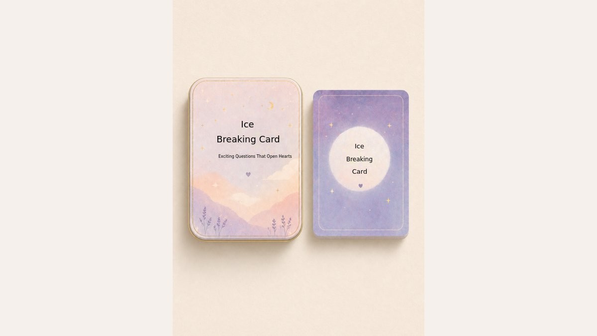 Break the Silence: Icebreaking Cards That Transform Any Mood