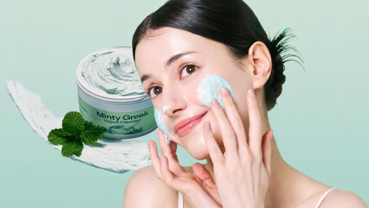 Wadiz Edition | Mint Greek Yogurt Cleanser All-in-One Exfoliation Texture Refinement & Hydration Pack