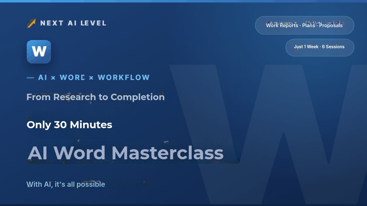 "You’re kidding making Word files yourself?" Create top-quality Word docs with AI