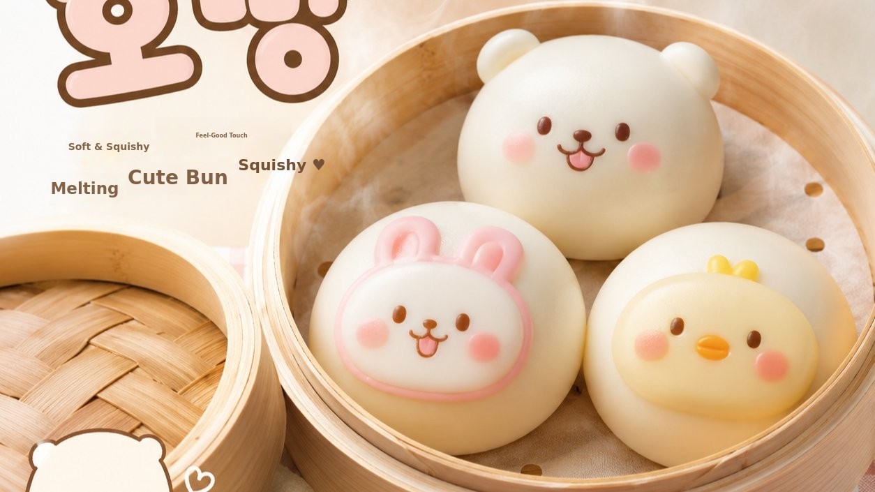 Squishy Steamed Bun DIY Kit