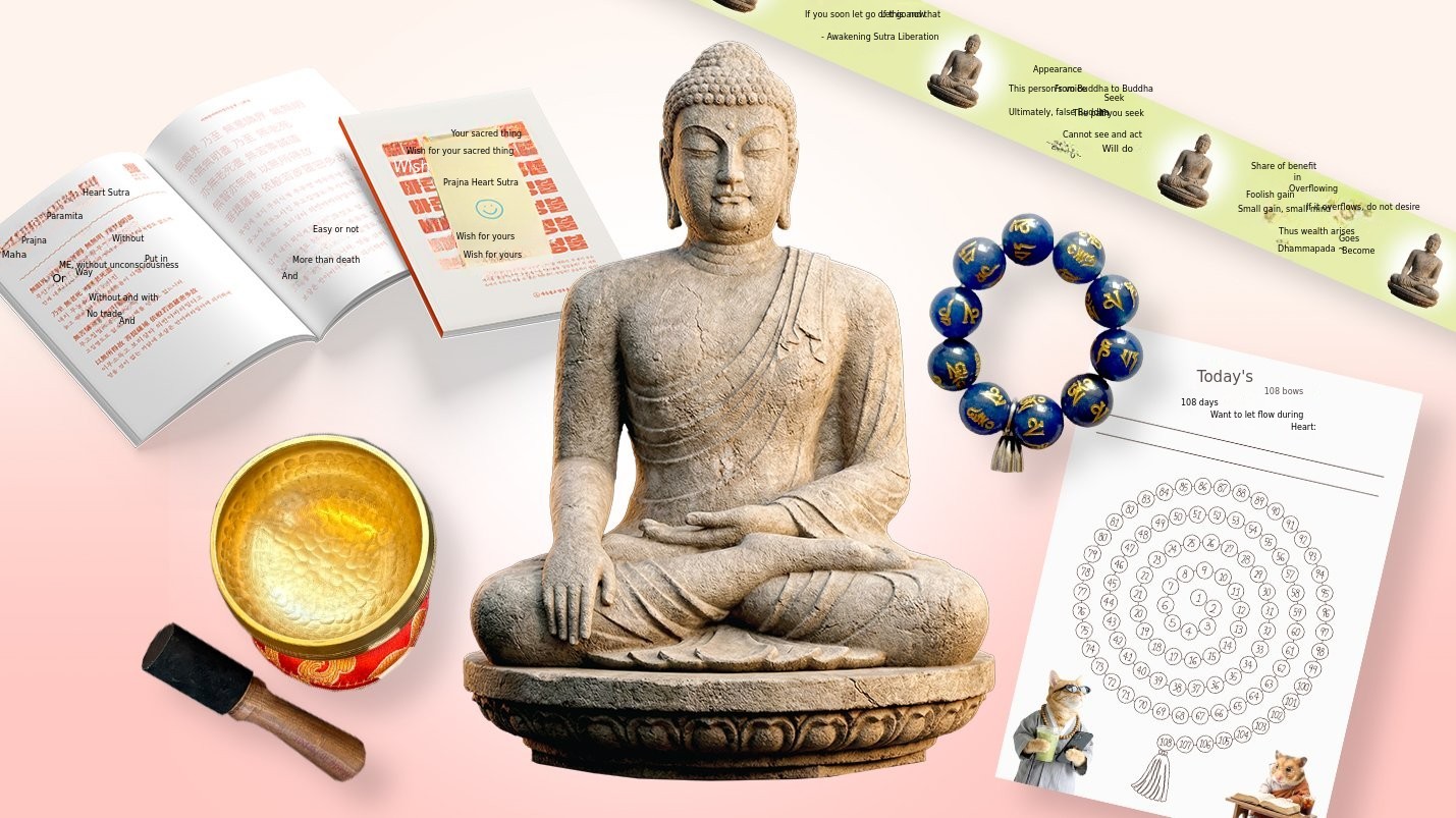 [Buddhism Starter Kit] No More Searching—All You Need in One Set!